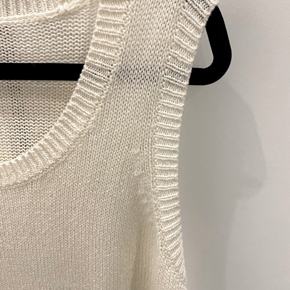 Sleeveless sweater top - Picture 3 of 5